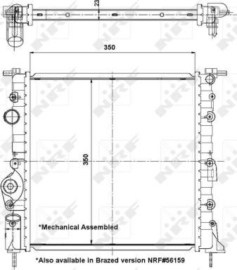 Wilmink Group WG1723191 - Радіатор, охолодження двигуна autocars.com.ua