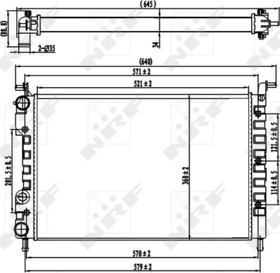 Wilmink Group WG1723209 - Радиатор, охлаждение двигателя autodnr.net