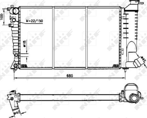 Wilmink Group WG1723218 - Радіатор, охолодження двигуна autocars.com.ua