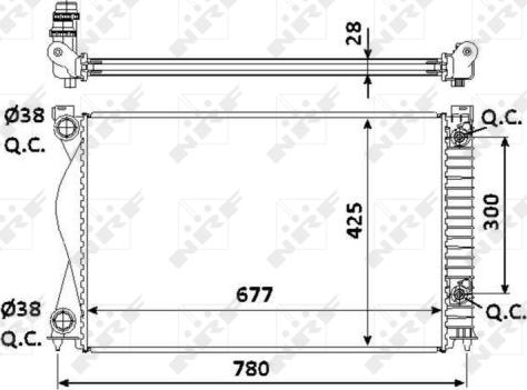 Wilmink Group WG1723219 - Радіатор, охолодження двигуна autocars.com.ua