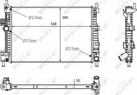 Wilmink Group WG1723257 - Радіатор, охолодження двигуна autocars.com.ua