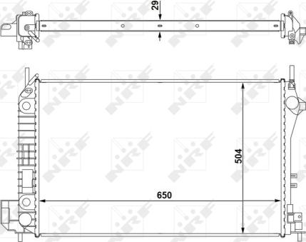 Wilmink Group WG1723261 - Радіатор, охолодження двигуна autocars.com.ua