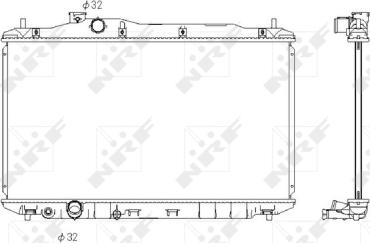 Wilmink Group WG1723283 - Радіатор, охолодження двигуна autocars.com.ua