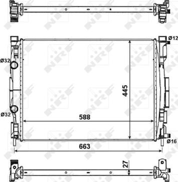 Wilmink Group WG1723289 - Радіатор, охолодження двигуна autocars.com.ua