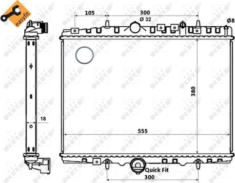 Wilmink Group WG1723312 - Радиатор, охлаждение двигателя autodnr.net