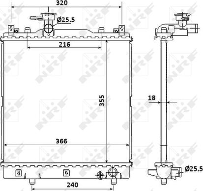 Wilmink Group WG1723313 - Радиатор, охлаждение двигателя autodnr.net