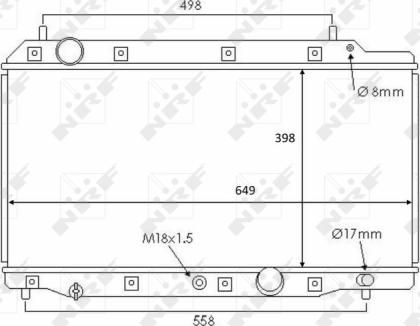 Wilmink Group WG1723338 - Радіатор, охолодження двигуна autocars.com.ua