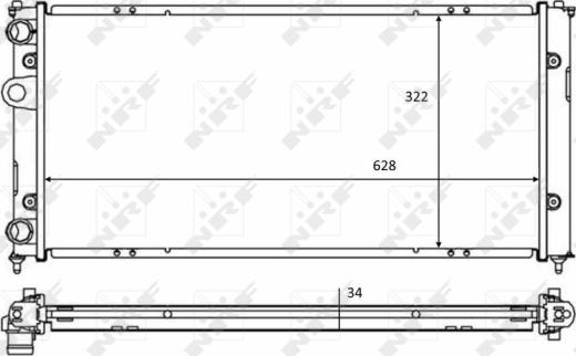 Wilmink Group WG1723341 - Радіатор, охолодження двигуна autocars.com.ua