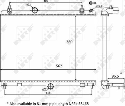 Wilmink Group WG1723352 - Радіатор, охолодження двигуна autocars.com.ua