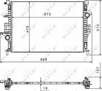 Wilmink Group WG1723449 - Радіатор, охолодження двигуна autocars.com.ua