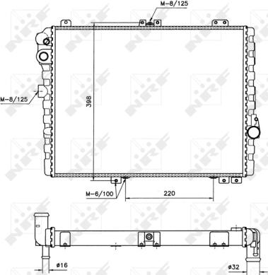 Wilmink Group WG1723474 - Радиатор, охлаждение двигателя autodnr.net