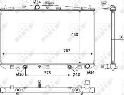 Wilmink Group WG1723478 - Радіатор, охолодження двигуна autocars.com.ua