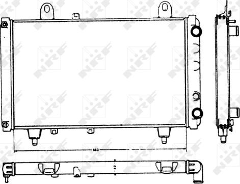 Wilmink Group WG1723511 - Радіатор, охолодження двигуна autocars.com.ua