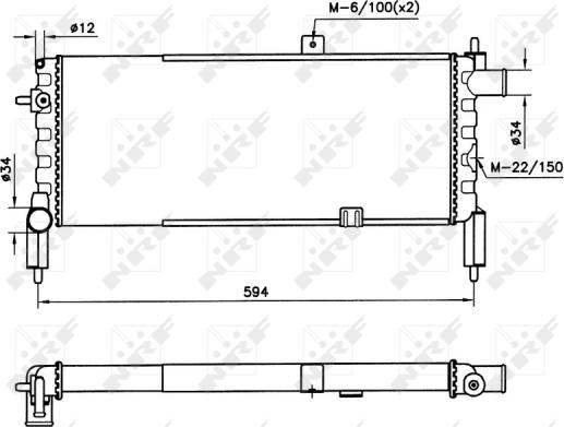 Wilmink Group WG1723513 - Радіатор, охолодження двигуна autocars.com.ua