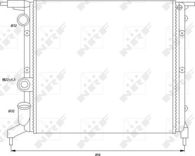 Wilmink Group WG1723522 - Радіатор, охолодження двигуна autocars.com.ua