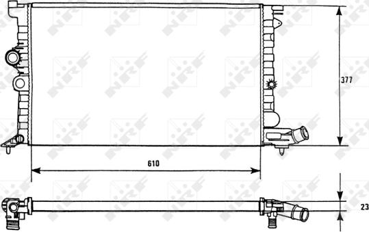 Wilmink Group WG1723577 - Радіатор, охолодження двигуна autocars.com.ua