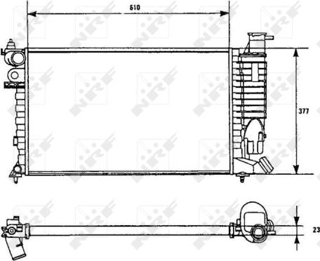 Wilmink Group WG1723589 - Радіатор, охолодження двигуна autocars.com.ua