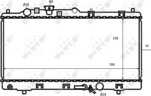 Wilmink Group WG1723616 - Радіатор, охолодження двигуна autocars.com.ua