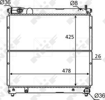 Wilmink Group WG1723637 - Радіатор, охолодження двигуна autocars.com.ua