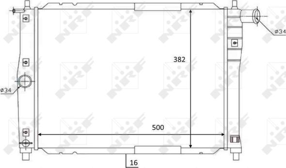 Wilmink Group WG1723648 - Радіатор, охолодження двигуна autocars.com.ua