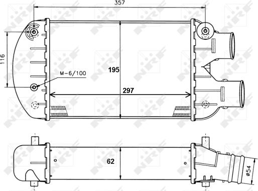 Wilmink Group WG1723711 - Интеркулер autocars.com.ua