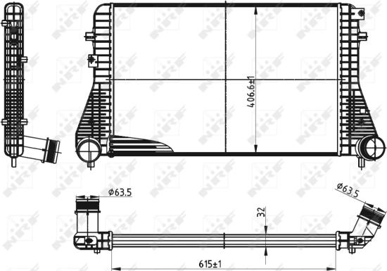 Wilmink Group WG1723871 - Интеркулер autocars.com.ua