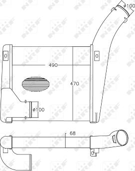 Wilmink Group WG1724041 - Интеркулер autocars.com.ua