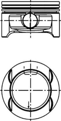 Wilmink Group WG1726357 - Поршень autocars.com.ua