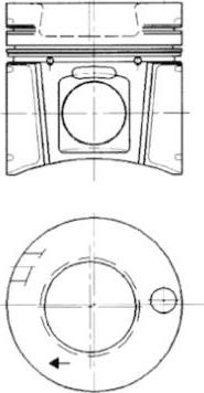 Wilmink Group WG1726726 - Ремонтный комплект, поршень / гильза цилиндра autodnr.net