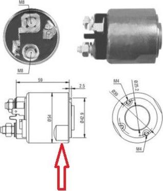 Wilmink Group WG1748290 - Тяговое реле, стартер autodnr.net