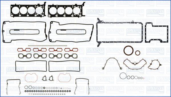 Wilmink Group WG1752198 - Комплект прокладок, двигун autocars.com.ua