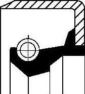 Wilmink Group WG1755146 - Ущільнююче кільце, сальник, маточина колеса autocars.com.ua