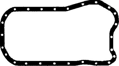 Wilmink Group WG1765760 - Прокладка, масляна ванна autocars.com.ua