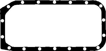 Wilmink Group WG1765775 - Прокладка, масляна ванна autocars.com.ua