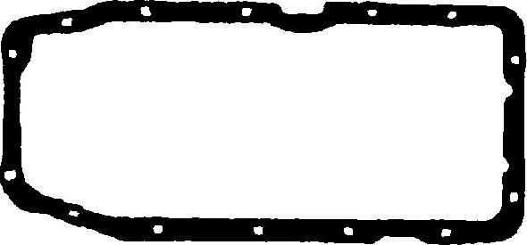 Wilmink Group WG1765832 - Прокладка, масляна ванна autocars.com.ua