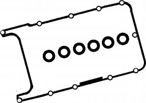 Wilmink Group WG1767321 - Комплект прокладок, кришка головки циліндра autocars.com.ua