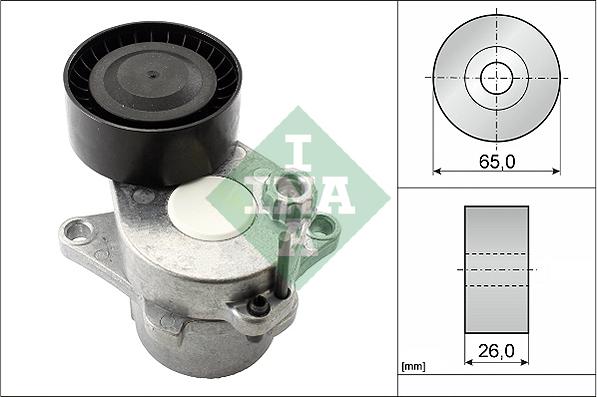 Wilmink Group WG1780545 - Натягувач ременя, клинові зуб. autocars.com.ua