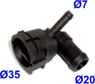 Wilmink Group WG1805634 - Фланець охолоджуючої рідини autocars.com.ua