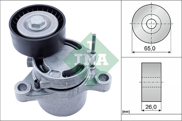 Wilmink Group WG1809874 - Натяжитель, поликлиновый ремень autodnr.net