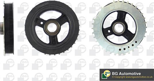 Wilmink Group WG1814404 - Ремінний шків, колінчастий вал autocars.com.ua