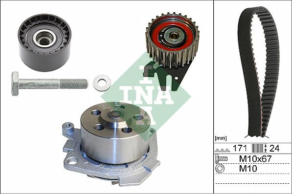 Wilmink Group WG1903333 - Водяной насос + комплект зубчатого ремня autodnr.net