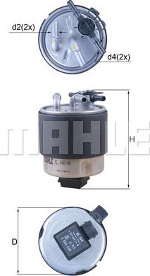 Wilmink Group WG1916593 - Топливный фильтр autodnr.net