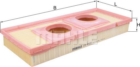 Wilmink Group WG1916650 - Повітряний фільтр autocars.com.ua