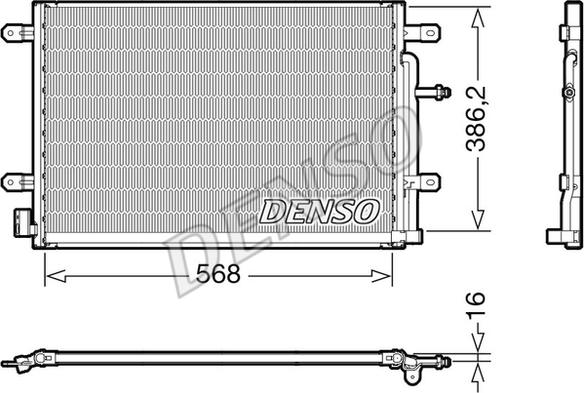 Wilmink Group WG1917106 - Конденсатор, кондиціонер autocars.com.ua