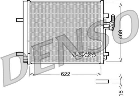 Wilmink Group WG1917227 - Конденсатор, кондиціонер autocars.com.ua