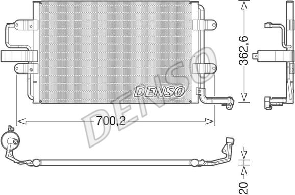 Wilmink Group WG1917415 - Конденсатор, кондиціонер autocars.com.ua