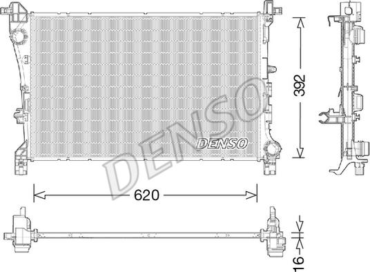 Wilmink Group WG1918959 - Радіатор, охолодження двигуна autocars.com.ua