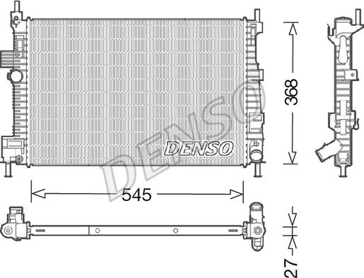 Wilmink Group WG1919043 - Радіатор, охолодження двигуна autocars.com.ua