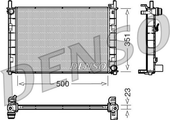 Wilmink Group WG1919073 - Радіатор, охолодження двигуна autocars.com.ua