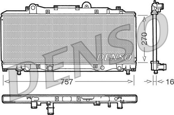 Wilmink Group WG1919132 - Радіатор, охолодження двигуна autocars.com.ua